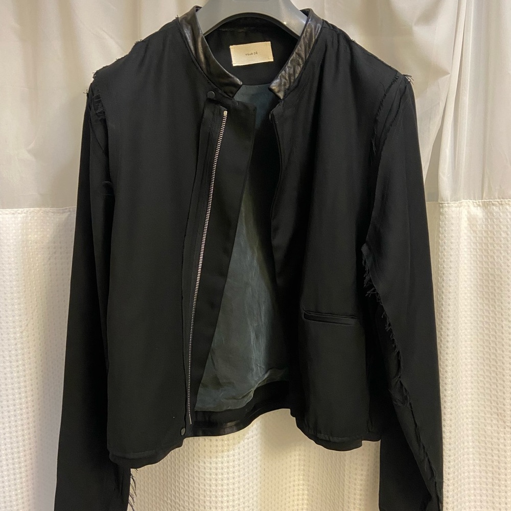 Vuja De Eva Distressed Bomber L